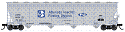 HO Atlas ACF 5701 CF Hopper - American Hoechst #98791