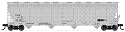HO Atlas ACF 5701 CF Hopper - Soltex Polymer #116