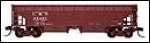 N Atlas 70 Ton Hart Ballast Hopper - L&N #45455