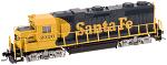 N Atlas GP38 w/DCC * Santa Fe #2308