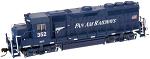 N Atlas GP40 w/DCC * MEC/Pan Am #352