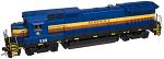 HO Atlas "Gold series" Dash8-40B SND/DCC - Seminole Gulf #590