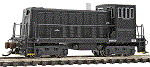 N Bachmann 70 Ton Switcher w/DCC - Black Unlettered