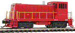 N Bachmann 70 Ton Switcher w/DCC -  Red Unlettered