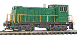 N Bachmann 70 Ton Switcher w/DCC - Green Unlettered