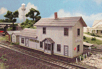 N Blair Line Blairstown 2-Story Depot