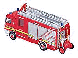 HO Boley MB Actros fire Engine - Red