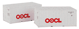 N DeLuxe 20' Ref Con 2 Pack * OOCL