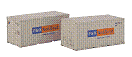 N DeLuxe 20' Ref Con 2 Pack * P&O