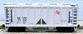 N DeLuxe 2-Bay Hopper - Milwaukee Road