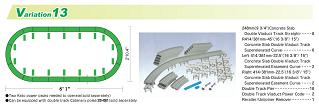 N Kato Unitrack - V13 Track Set