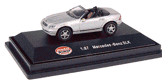 HO Model Power Mercedes-Benz SLK, Silver