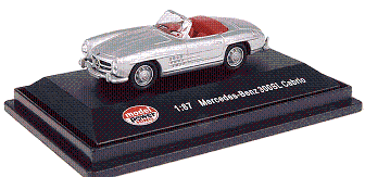 HO Model Power Mercedes-Benz 300SL Cabrio, Silver