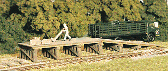 HO Monroe Models Loading Ramp