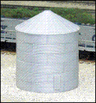 N Rix Products - 30' Tall Corrugated Grain Bin