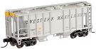 ADVANCE! N Atlas Trainman PS-2 Covered Hopper, WM #5505