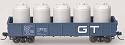 N Trainman 42' Gondola w/Load - GTW #139551