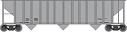 N Trainman 90 Ton hopper - Data Only (MOW Gray)