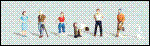 HO Woodland Scenics Figures - Ordinary People