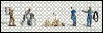 HO Woodland Scenics Figures - City Workers