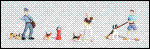 HO Woodland Scenics Figures - People & Pets