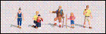 HO Woodland Scenics Figures - Active People