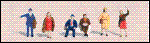 HO Woodland Scenics Figures - Commuters