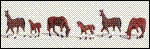 HO Woodland Scenics Figures - Chestnut Horses