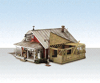HO Woodland Scenics "Built & Ready" - Country Store Expansion
