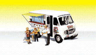 N WS Auto Scene - Ike's Ice Cream Truck