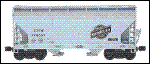 N IMRC 2-Bay Hopper - Chicago & North Western