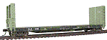 HO WKW 50' Bulkhead Flat - E&LS #5113