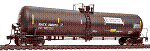 HO WKW Trinity 30,145 Galon Tank Car -  NATX #302373