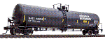 HO WKW Trinity 30,145 Galon Tank Car -  GATX #203658