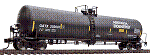 HO WKW Trinity 30,145 Galon Tank Car -  GATX #203687