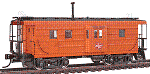 HO WKW Milwaukee Road RS Caboose - #991909