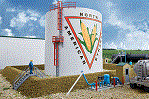 HO WKW Cornerstone - Tank, Pipes Loading & Unloading racks