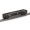 N Athearn 52' Gon w/Load - Chessie/B&O #356573