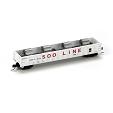 N Athearn 52' Gon w/load * Soo Line #63619 steel coil load