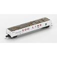 N Athearn 52' Gon w/load * Soo Line #63841 scrap load