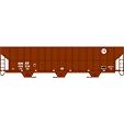 HO Athearn FMC 4700 Hopper - BNSF #1