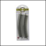HO Bachman NS EZ Track, 18" Radius Curve 4/