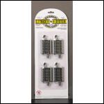 HO Bachman NS EZ Track, 2-1/4" Straight Track 4/