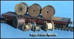 N FNS Machinery Load - Asstd. Wooden Cable Spools 14/