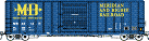 N FVM FMC 5347 Box Car - Meridian & Bigbee (4 #'s avail)