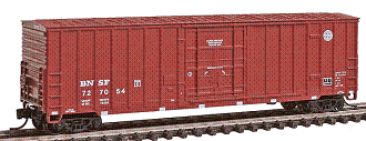 N FVM 7 Post Box Car * BNSF