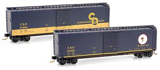 N MTL50' Standard Box car - C&O #21494