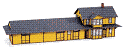 Z MTL Laser Cut structure - Train Station kit