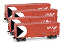 N MTL Runner Pack * CP Rail Box Cars (4)