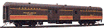 HO Rapido Baggage Car - IC #1832